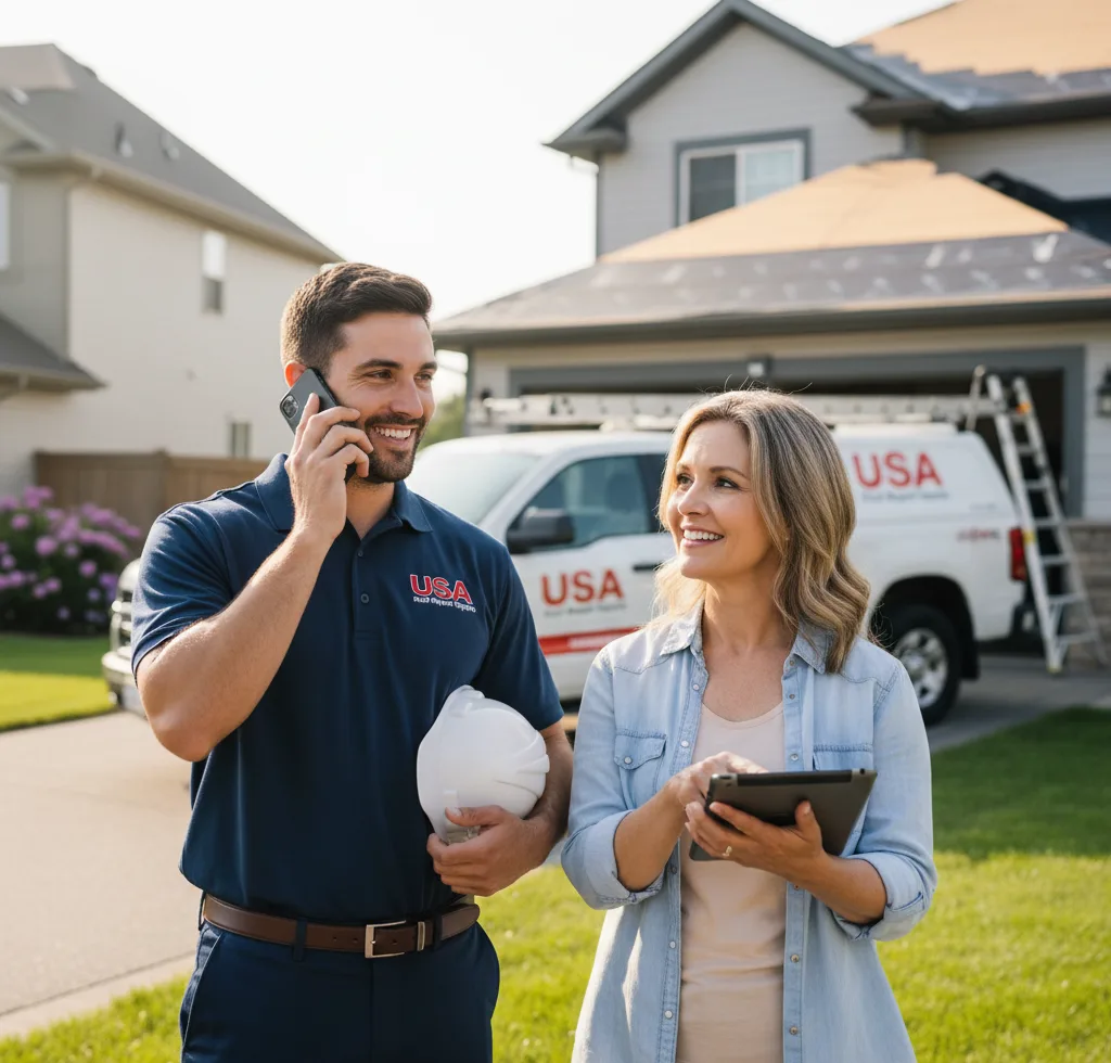 USA Roof Repair Experts customer support in Collegeville